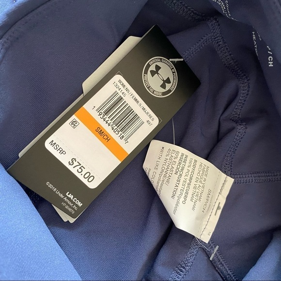 NEW UNDER ARMOUR sz S Vanish Pleated Leggings Mesh - Picture 11 of 12